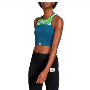 Adidas Zoe Saldana Primegreen Aeroready Sport Bra (L)
